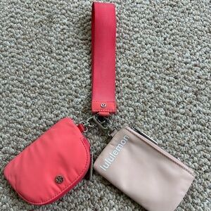 Lululemon Dual Pouch Wristlet